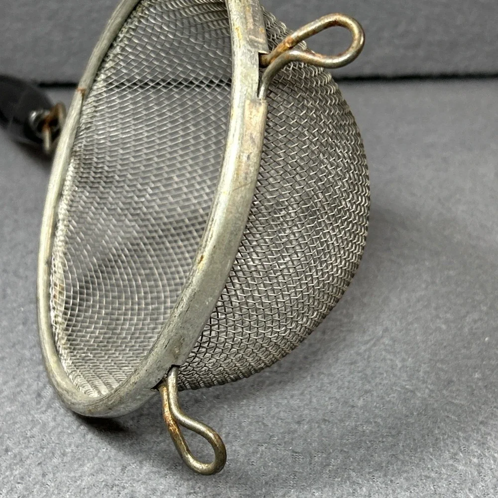 Vintage Wire Mesh Strainer Sifter 12